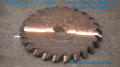 نحوه حذف زنگ زدگی با دستگاه پاک کننده زنگ لیزری دستی 100 واتی جدید