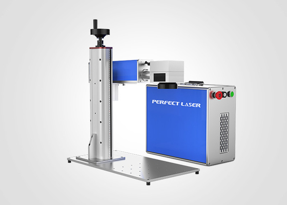 کیفیت  Portable 20w 30w 50w Fiber Laser Marking Engraving Machine Metal Laser Marking Machine کارخانه
