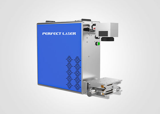 20w 30w 50w 100w کوچک مینی رنگ 3d قابل حمل Raycus IPG فلز فولاد فابر لیزر علامت گذاری ماشین با چرخش