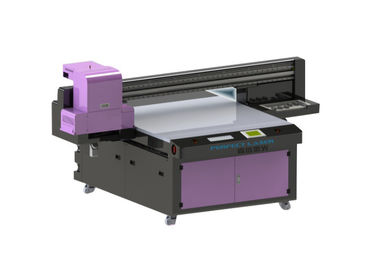 دستگاه چاپگر تخت UV دیجیتال تزئینی / چاپگر UV با فرمت بزرگ 8 رنگ نقاشی