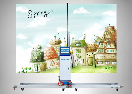 دستگاه چاپگر دیواری با دو سر چاپ مستقیم به چاپگر جوهرافشان دیواری برای چاپ تصاویر بزرگ