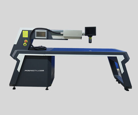 جوشکار لیزری جاده دو نور 300 وات با سیستم مشاهده CCD برای فلز