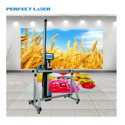 9600dpi رزولوشن دیجیتال 5D طبقه زمین دیوار چاپگر جوهر 11.6 اینچ کنترل ال سی دی